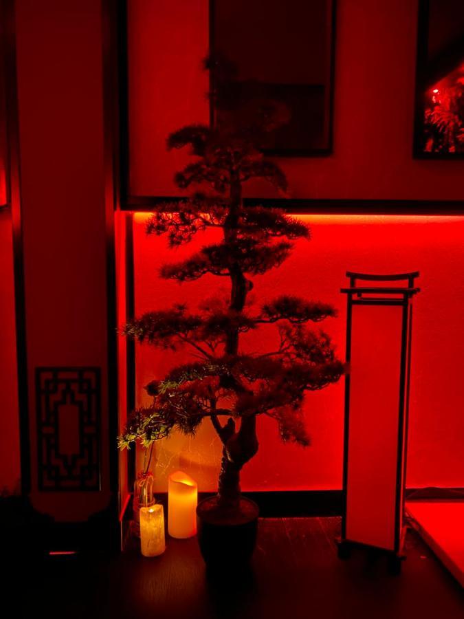 Suite romantique et climatisée avec jacuzzi Puydaniel Esterno foto